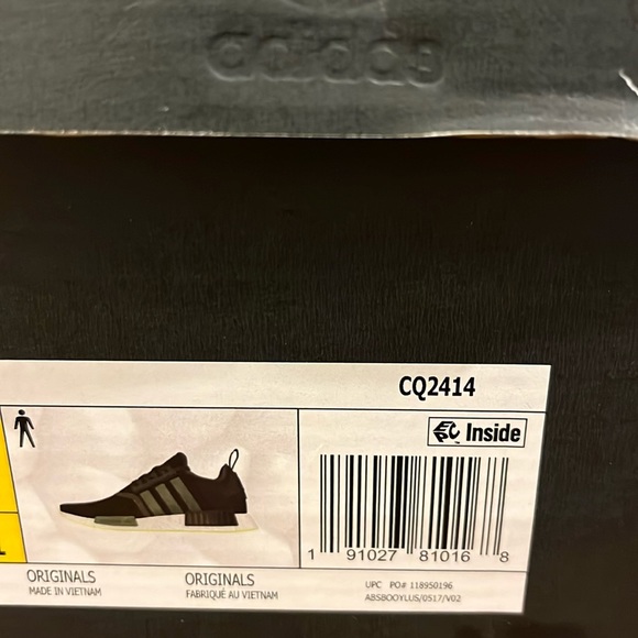 Adidas NMD_R1 Boost NMD R1 Shoes Sneakers new green CQ2414 Men’s Sizes - Picture 15 of 15